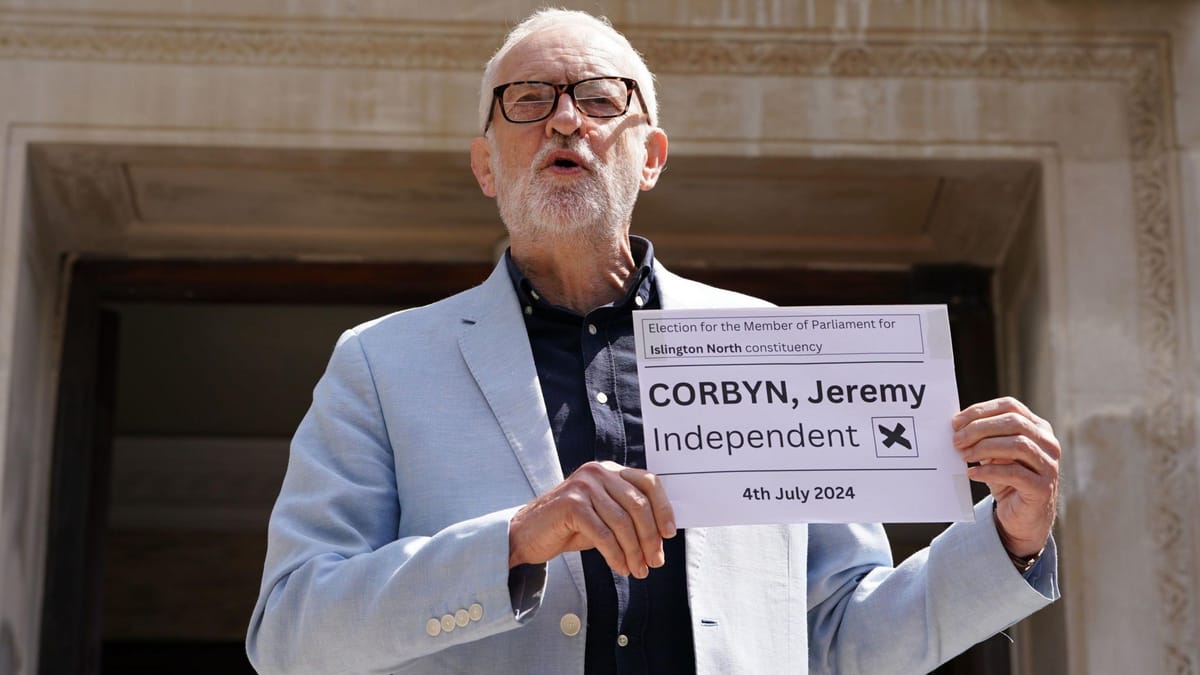 Why Labour Cannot Blame Jeremy Corbyn if Nigel Farage Becomes Prime Minister